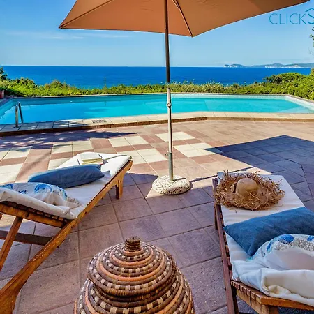 Joie De Vivre Vista Mare Con Piscina A Sfioro Per 6 Persone