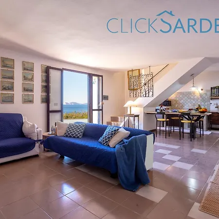 Willa Joie De Vivre Vista Mare Con Piscina A Sfioro Per 6 Persone Alghero