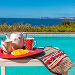 Joie De Vivre Vista Mare Con Piscina A Sfioro Per 6 Persone فيلة