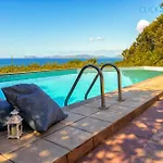 Joie De Vivre Vista Mare Con Piscina A Sfioro Per 6 Persone *