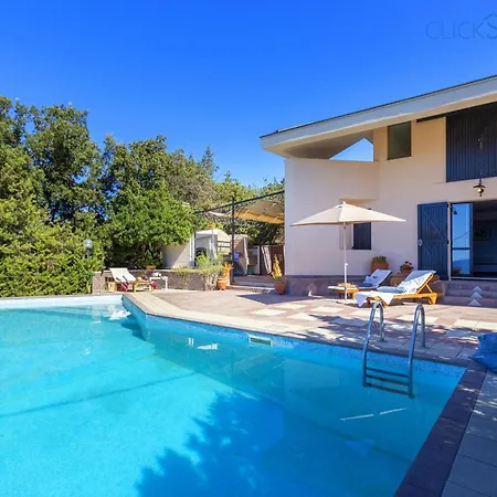 Villa Joie De Vivre Vista Mare Con Piscina A Sfioro Per 6 Persone Alghero