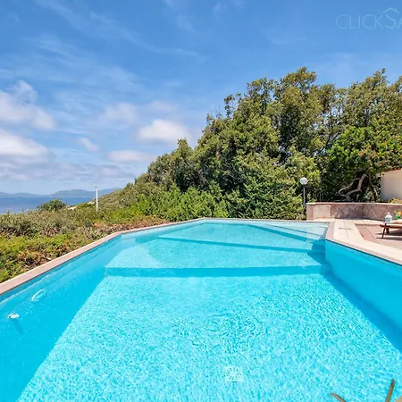 Joie De Vivre Vista Mare Con Piscina A Sfioro Per 6 Persone Villa *