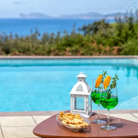 Joie De Vivre Vista Mare Con Piscina A Sfioro Per 6 Persone Villa Alghero