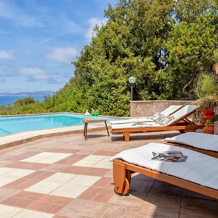 Villa Joie De Vivre Vista Mare Con Piscina A Sfioro Per 6 Persone Alghero