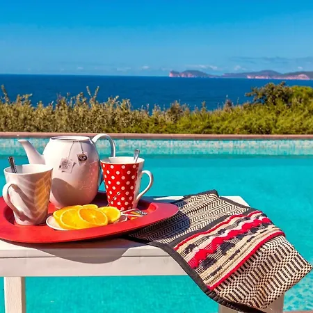 Joie De Vivre Vista Mare Con Piscina A Sfioro Per 6 Persone