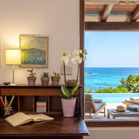 Villa Joie De Vivre Vista Mare Con Piscina A Sfioro Per 6 Persone