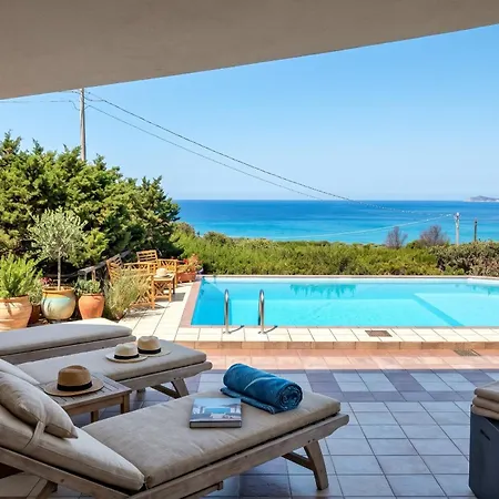Joie De Vivre Vista Mare Con Piscina A Sfioro Per 6 Persone Alghero