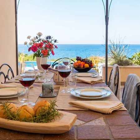 Joie De Vivre Vista Mare Con Piscina A Sfioro Per 6 Persone * Alghero