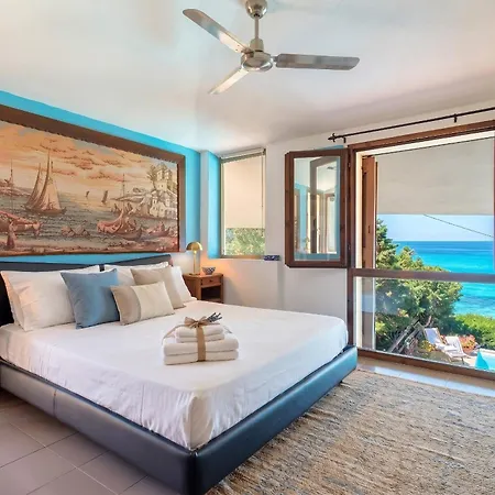 Joie De Vivre Vista Mare Con Piscina A Sfioro Per 6 Persone Villa *