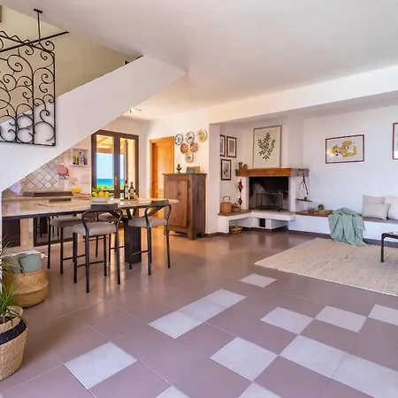 Joie De Vivre Vista Mare Con Piscina A Sfioro Per 6 Persone Alghero