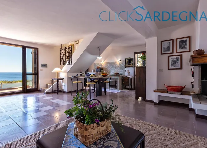 别墅 Joie De Vivre Vista Mare Con Piscina A Sfioro Per 6 Persone *